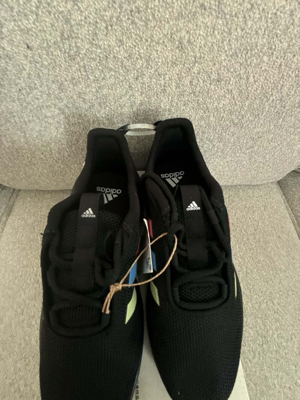 Adidas Racer TR23 K Black Kids Running Shoes Size 1 - Picture 4 of 5